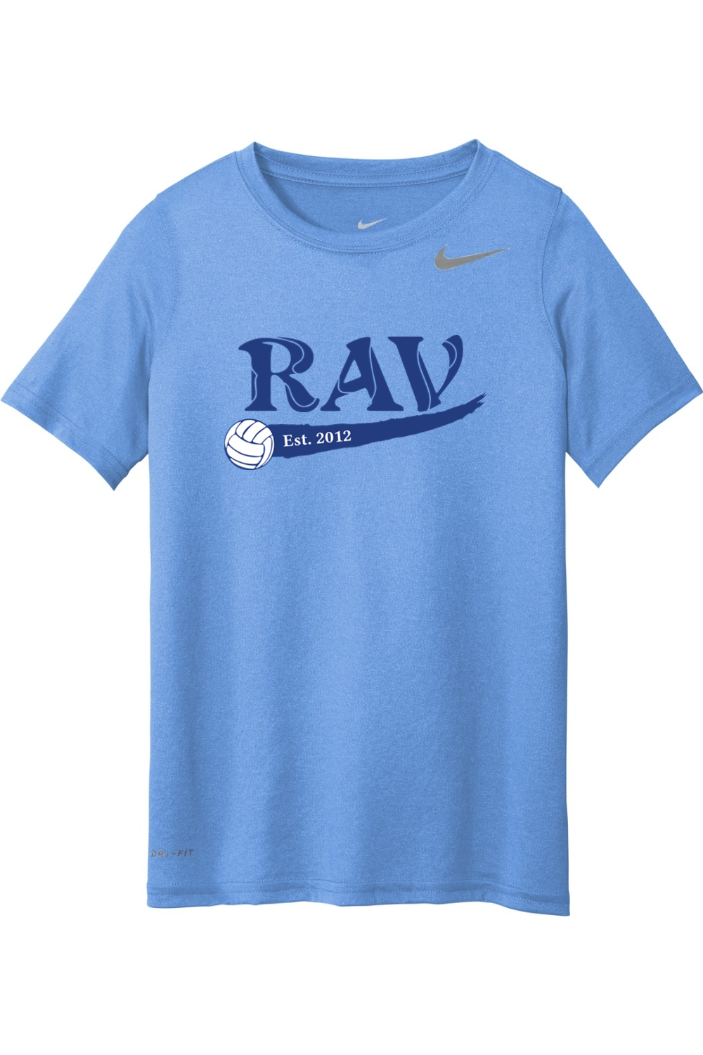 Rome Area Volleyball Nike Youth Team Legend Tee