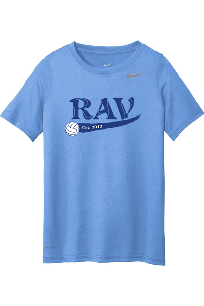 Rome Area Volleyball Nike Youth Team Legend Tee