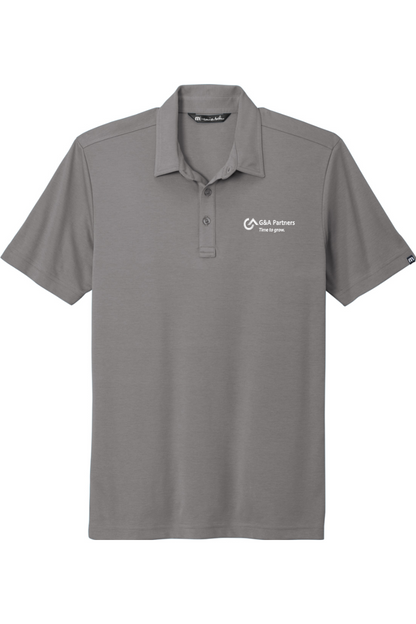 G&A Partners Men's Embroidered Travis Mathew Oceanside Solid Polo