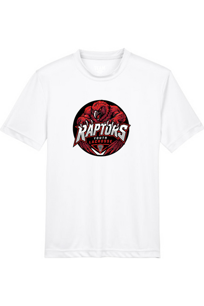 Raptors Lacrosse Youth Athletic T-Shirt
