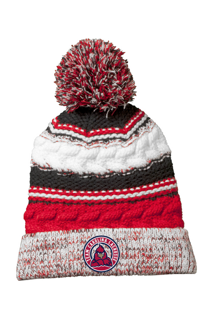 Team Carolina Sport-Tek Pom Pom Team Beanie
