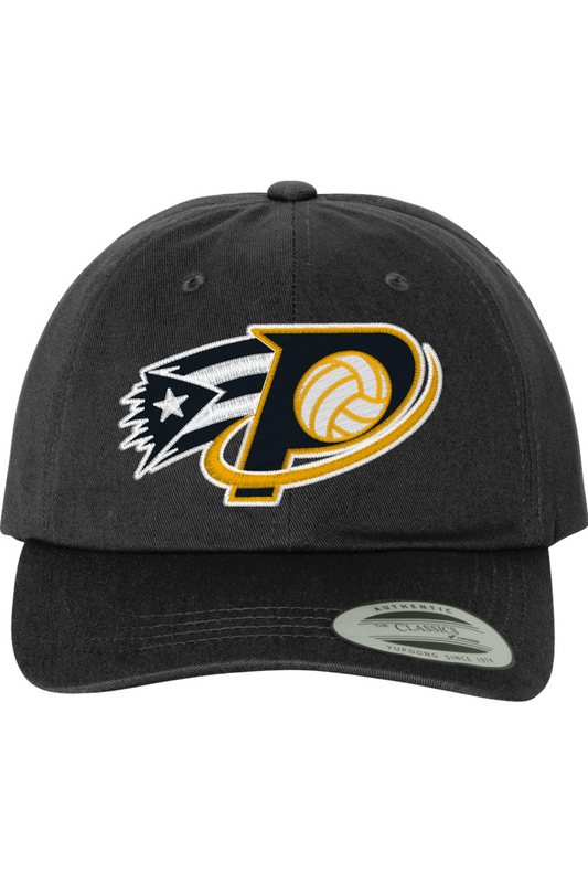 Presente Volleyball Embroidered Dad Hat