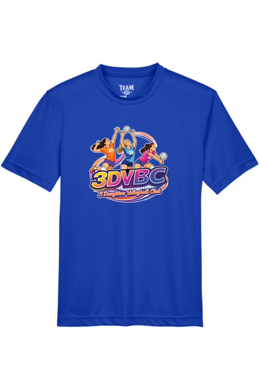 3DVBC Volleyball Youth Athletic T-Shirt