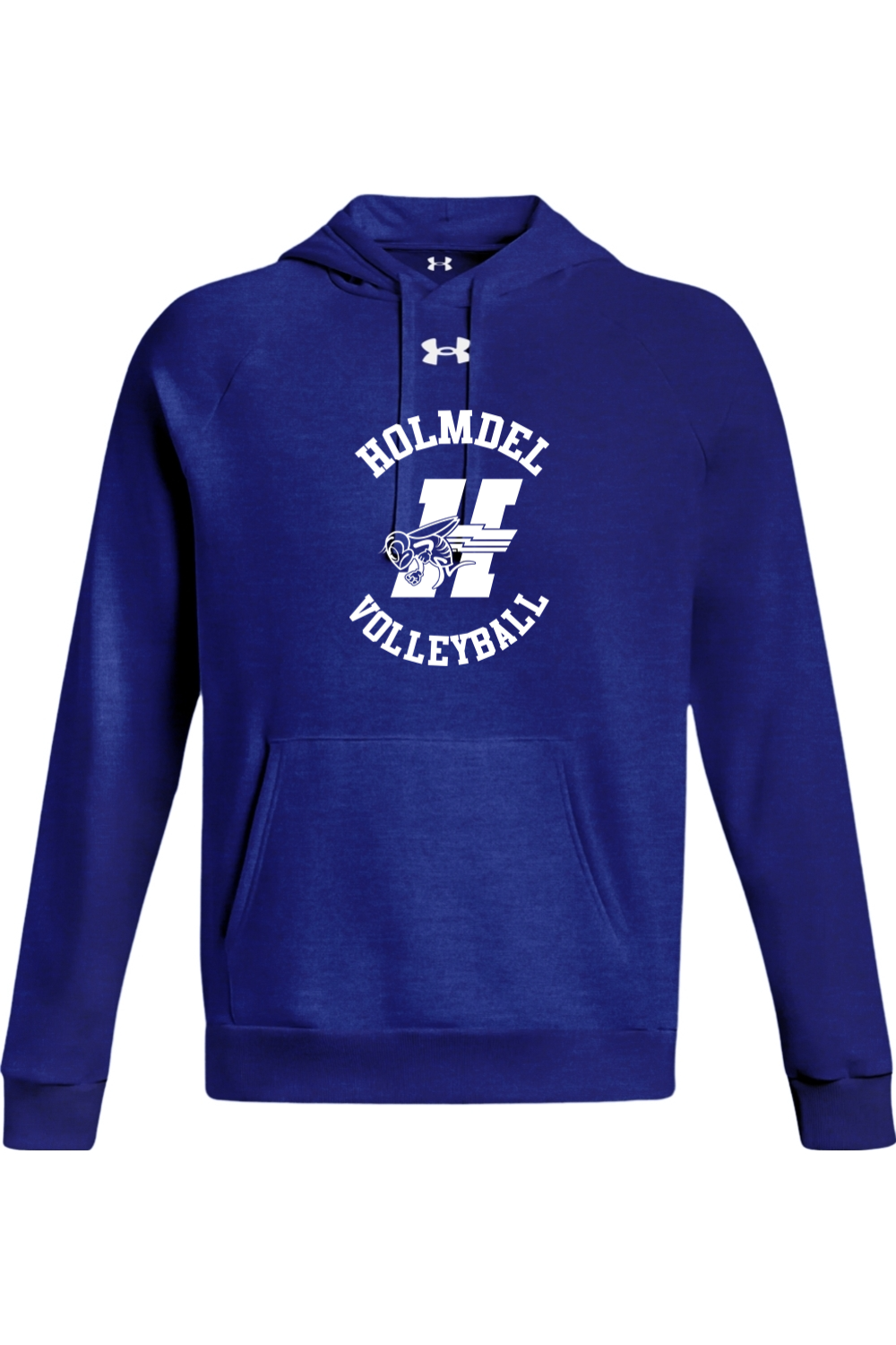 Holmdel Volleyball Men's Under Armour Men's Rival Fleece Hooded Sweatshirt