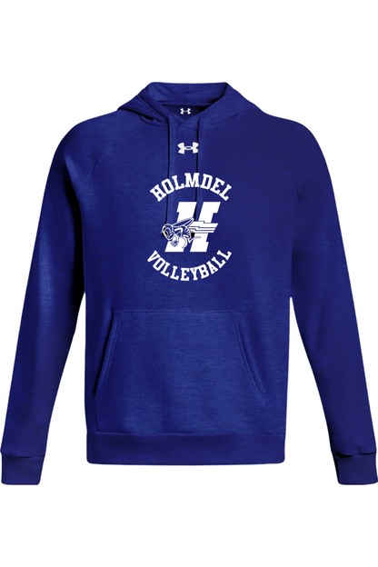 Holmdel Volleyball Men's Under Armour Men's Rival Fleece Hooded Sweatshirt