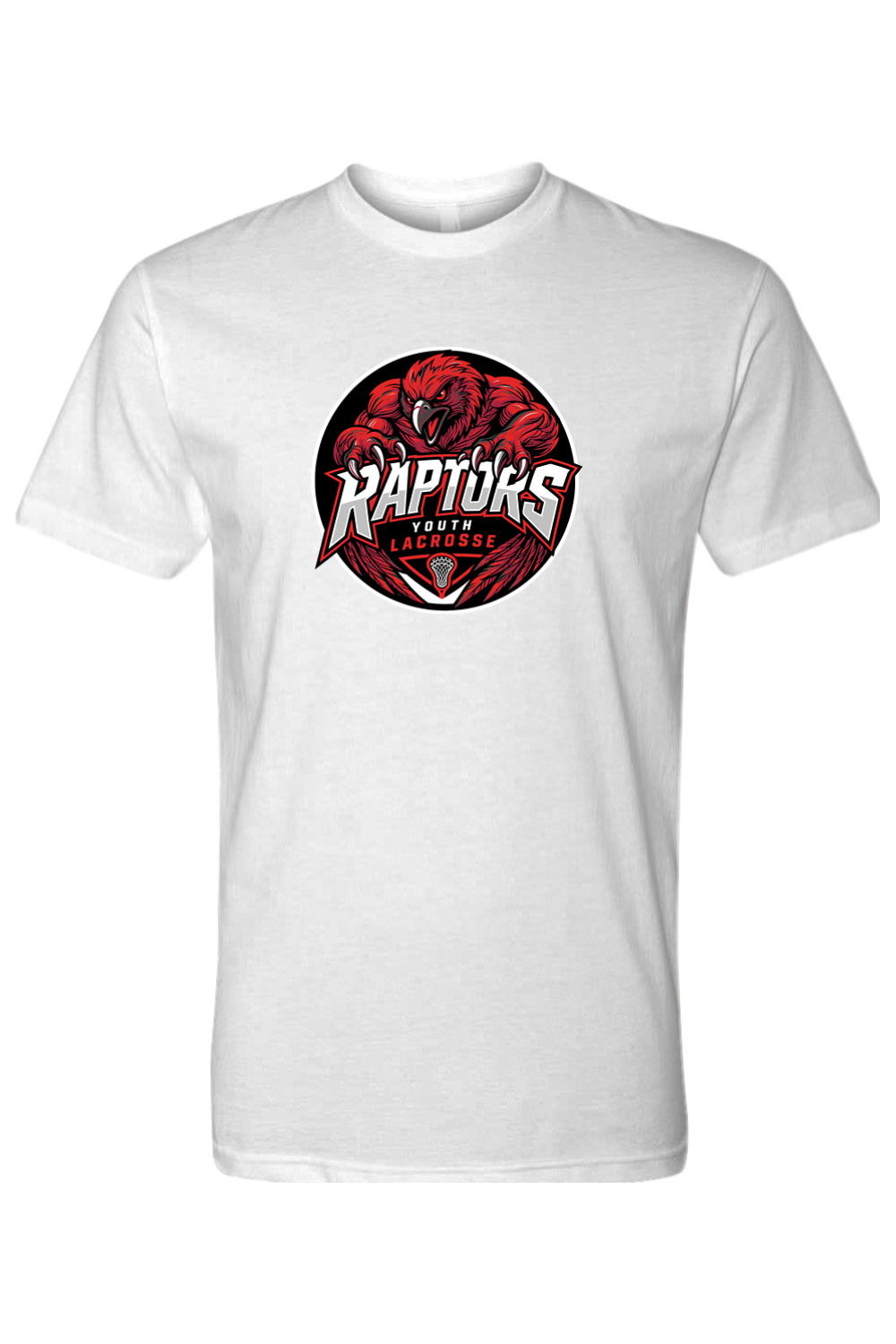 Raptors Lacrosse Adult Men's T-Shirt
