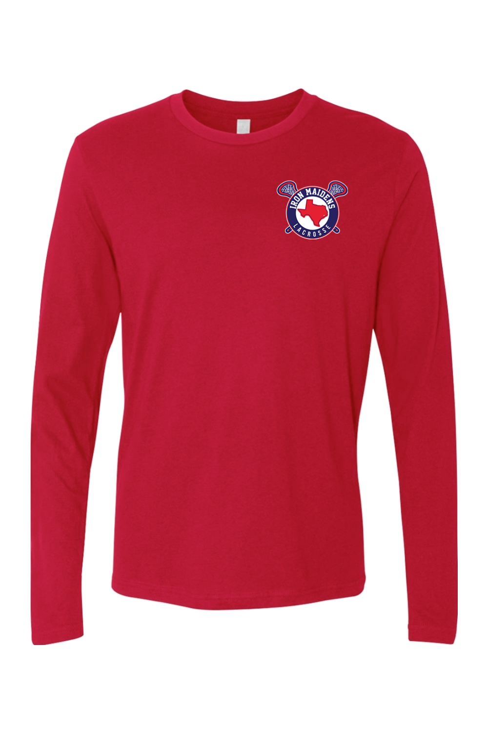Iron Maidens Lacrosse Adult Long Sleeve T-Shirt