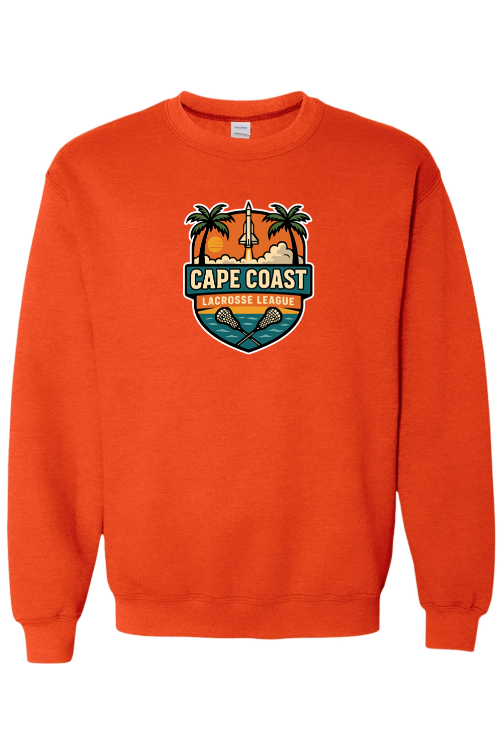 Cape Coast Lacrosse Adult Heavyweight Sweatshirt