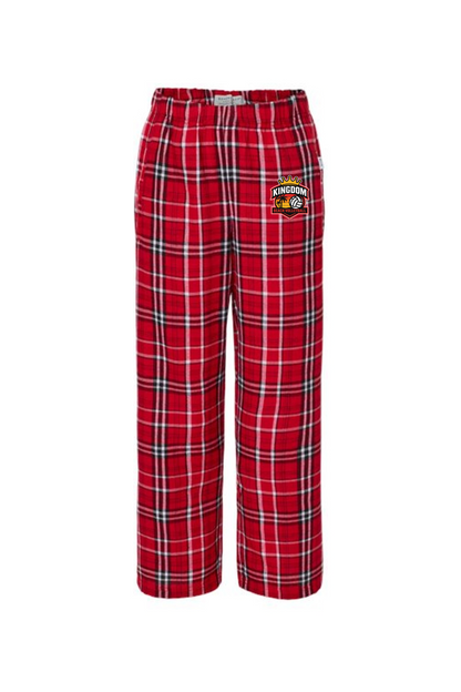 Kingdom Beach Volleyball Youth Flannel Pants