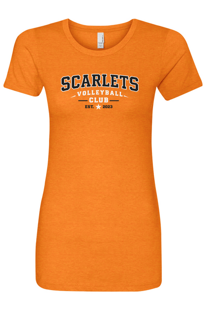 Scarlets Volleyball Adult Women's T-Shirt