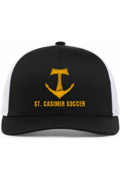 St Casimir Soccer Embroidered Trucker Hat