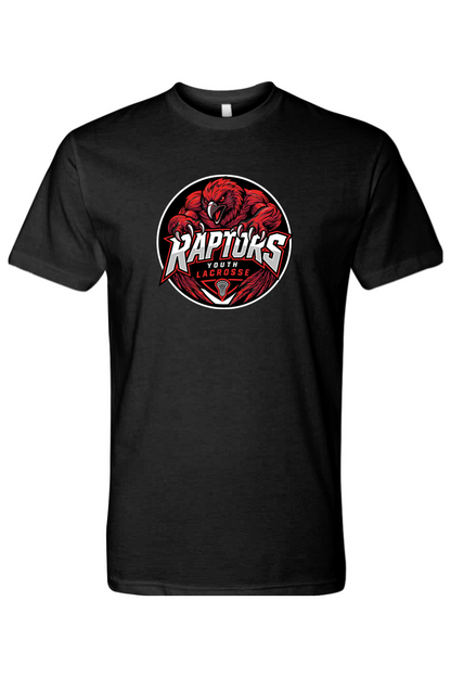 Raptors Lacrosse Adult Men's T-Shirt
