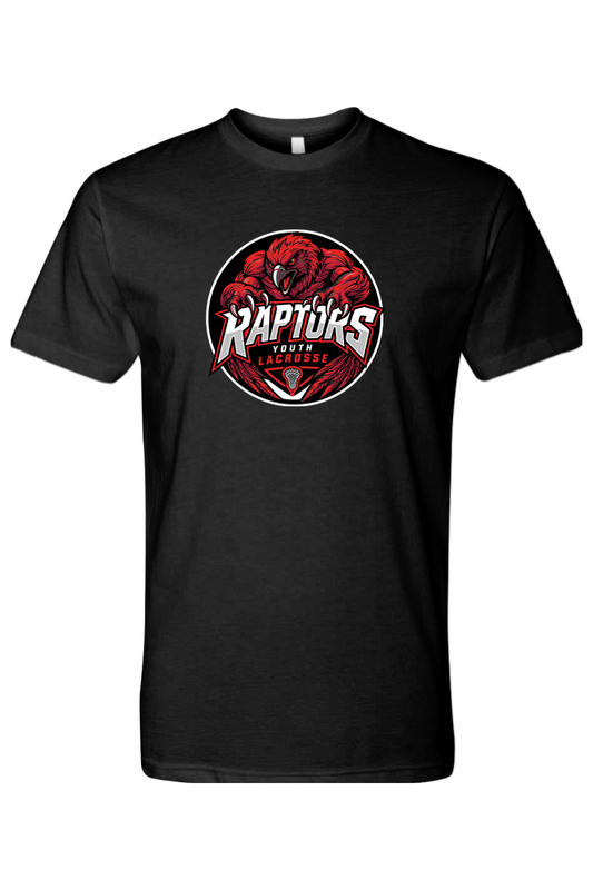 Raptors Lacrosse Adult Men's T-Shirt