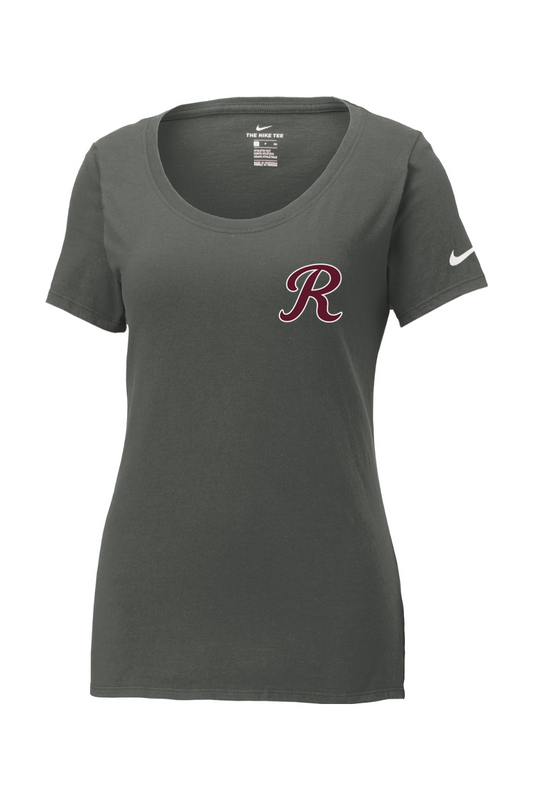 Rebels Travel Baseball Nike Core Cotton Scoop Neck Tee