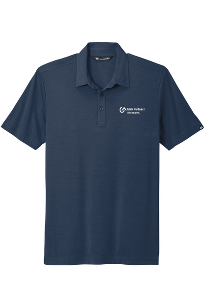 G&A Partners Men's Embroidered Travis Mathew Oceanside Solid Polo