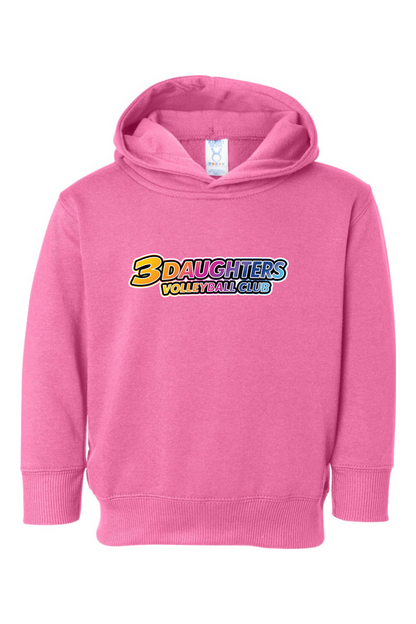 3DVBC Volleyball Toddler Fleece Hoodie