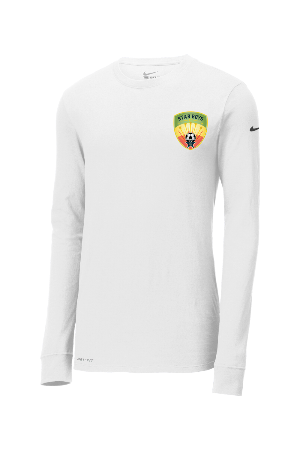 Star Boys Soccer Nike Dri-FIT Cotton/Poly Long Sleeve Tee