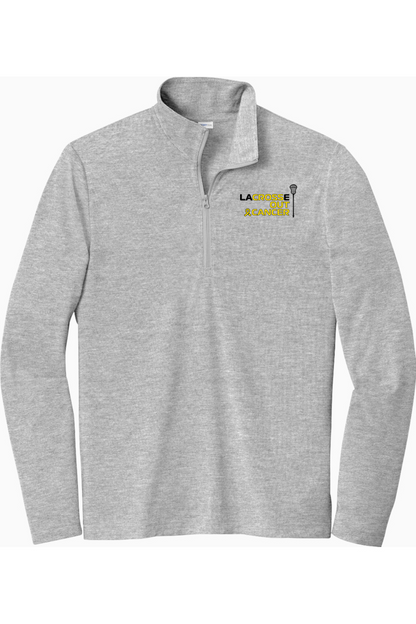 LaCROSSe Out Cancer 1/4-Zip Pullover
