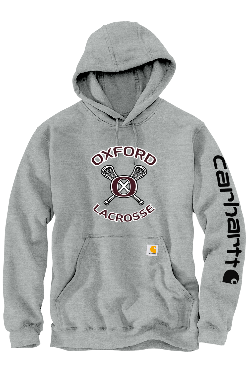 Oxford Youth Lacrosse Carhartt Midweight Hooded Logo Sweatshirt