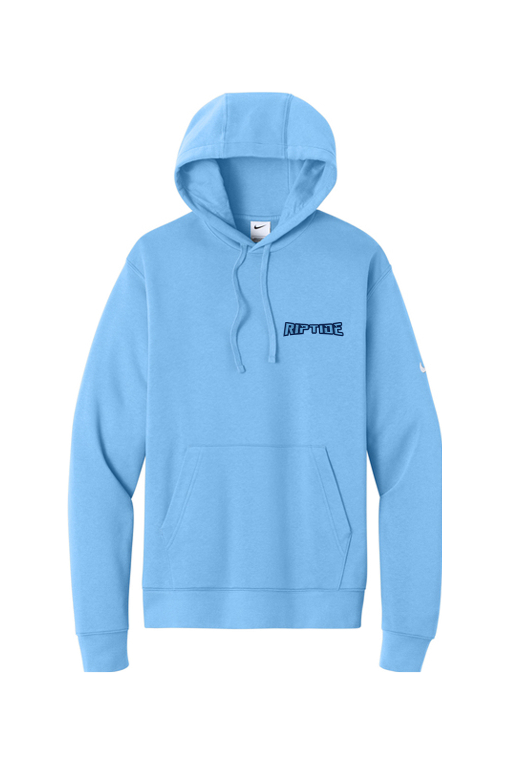 PV Riptide Lacrosse Embroidered Nike Club Fleece Sleeve Swoosh Pullover Hoodie