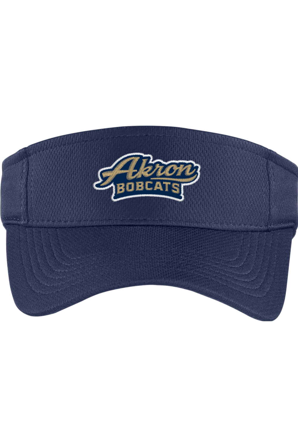 Arkron Bobcats Basketball Embroidered Visor