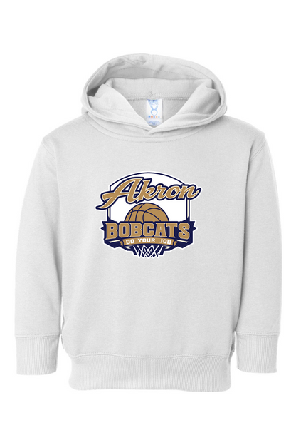 Arkron Bobcats Basketball Toddler Fleece Hoodie