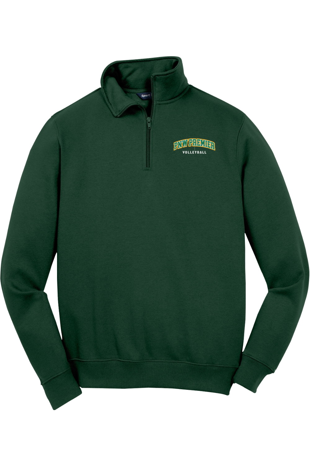 PNW Premier Volleyball Adult Embroidered Quarter-Zip Pullover