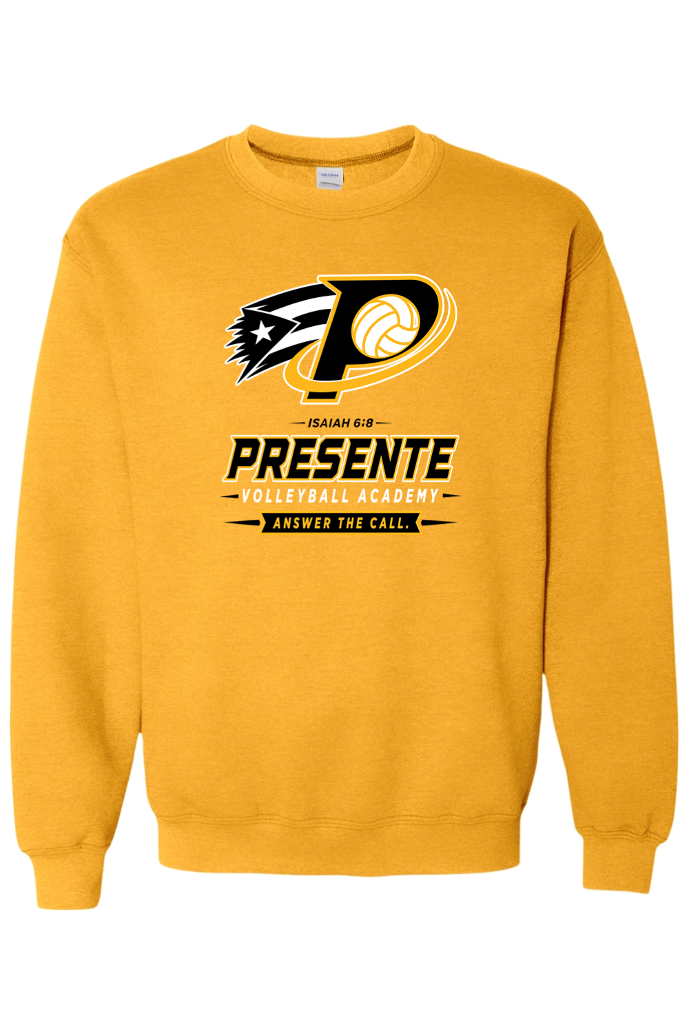 Presente Volleyball Adult Heavyweight Sweatshirt
