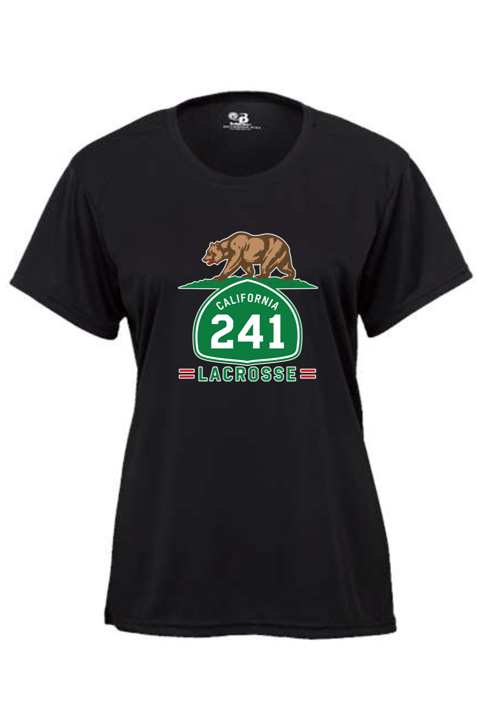 California Lacrosse Youth Girl's Athletic T-Shirt
