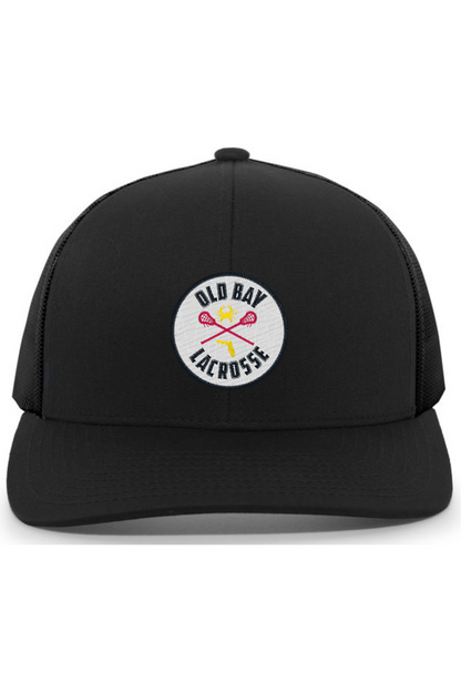 Old Bay Lacrosse Embroidered Trucker Hat