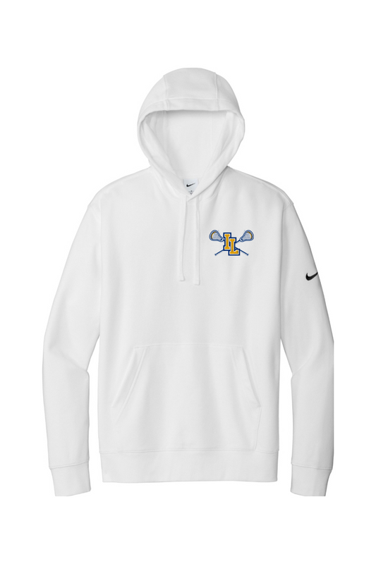 Indian Land Chiefs Embroidered Nike Club Fleece Sleeve Swoosh Pullover Hoodie