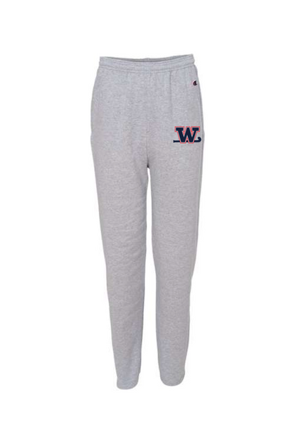 Woodson High School Field Hockey Champion Adult Powerblend Open-Bottom Fleece Pant with Pockets