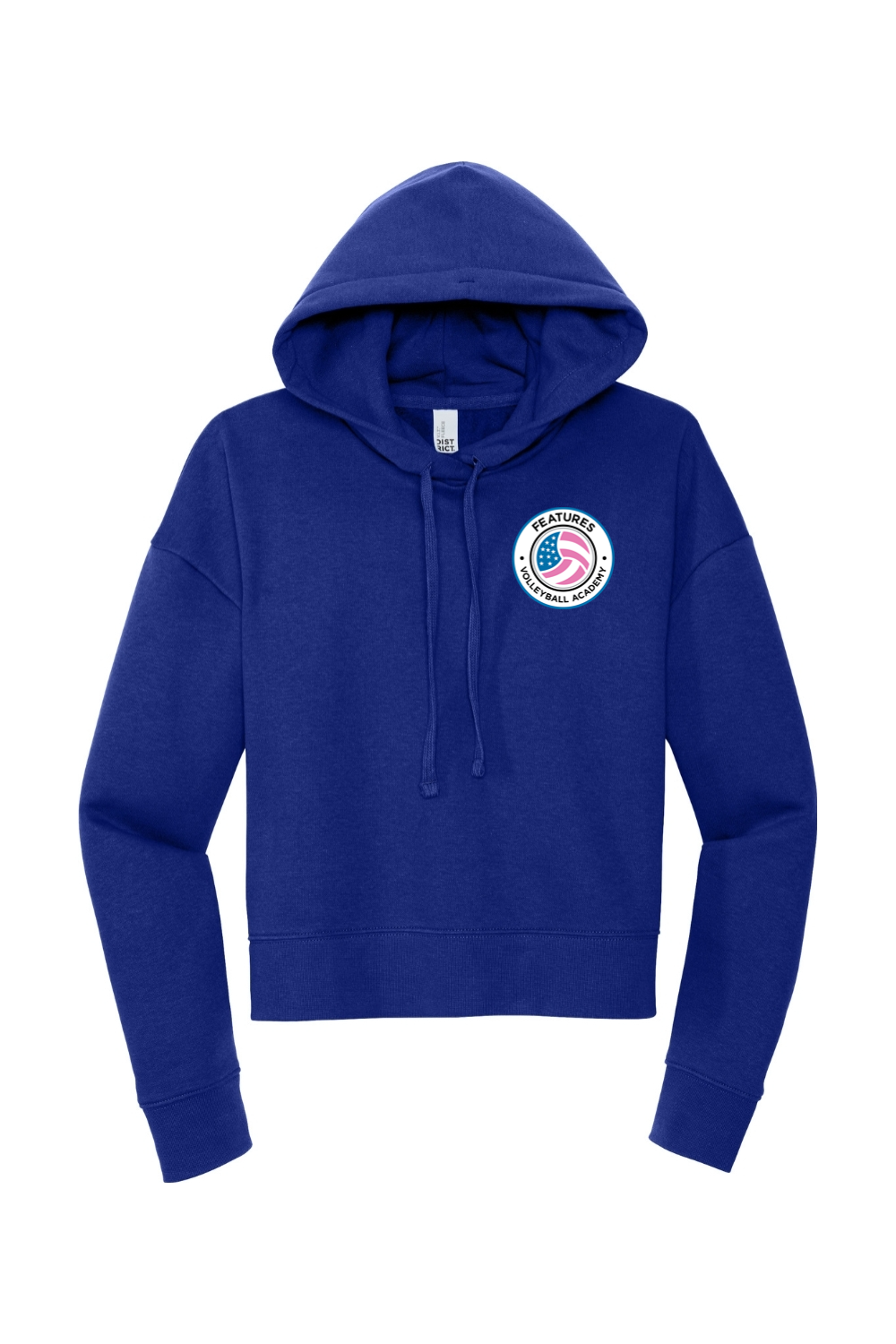 Features Volleyball Adult Women's Fleece Hoodie