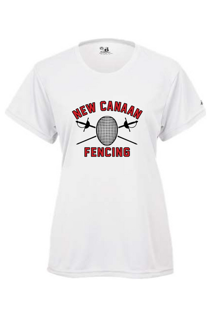 NCHS Fencing Youth Girl's Athletic T-Shirt