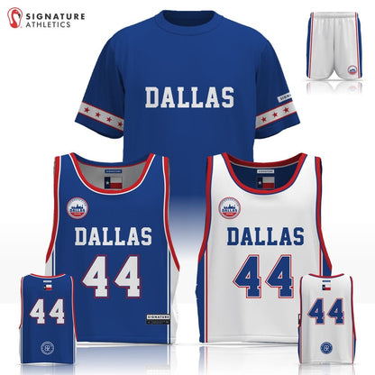 Dallas Lacrosse Club Men's 3 Piece Player Package Signature Lacrosse