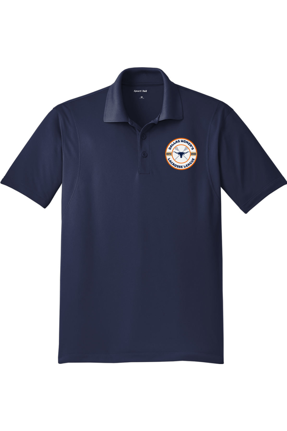 Dallas Womens Lacrosse Adult Embroidered Athletic Polo Signature Lacrosse