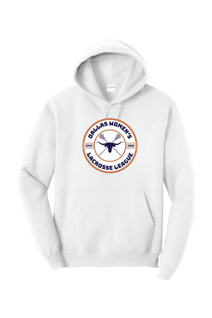 Dallas Womens Lacrosse Adult Heavyweight Hoodie Signature Lacrosse