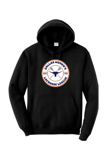 Dallas Womens Lacrosse Adult Heavyweight Hoodie Signature Lacrosse