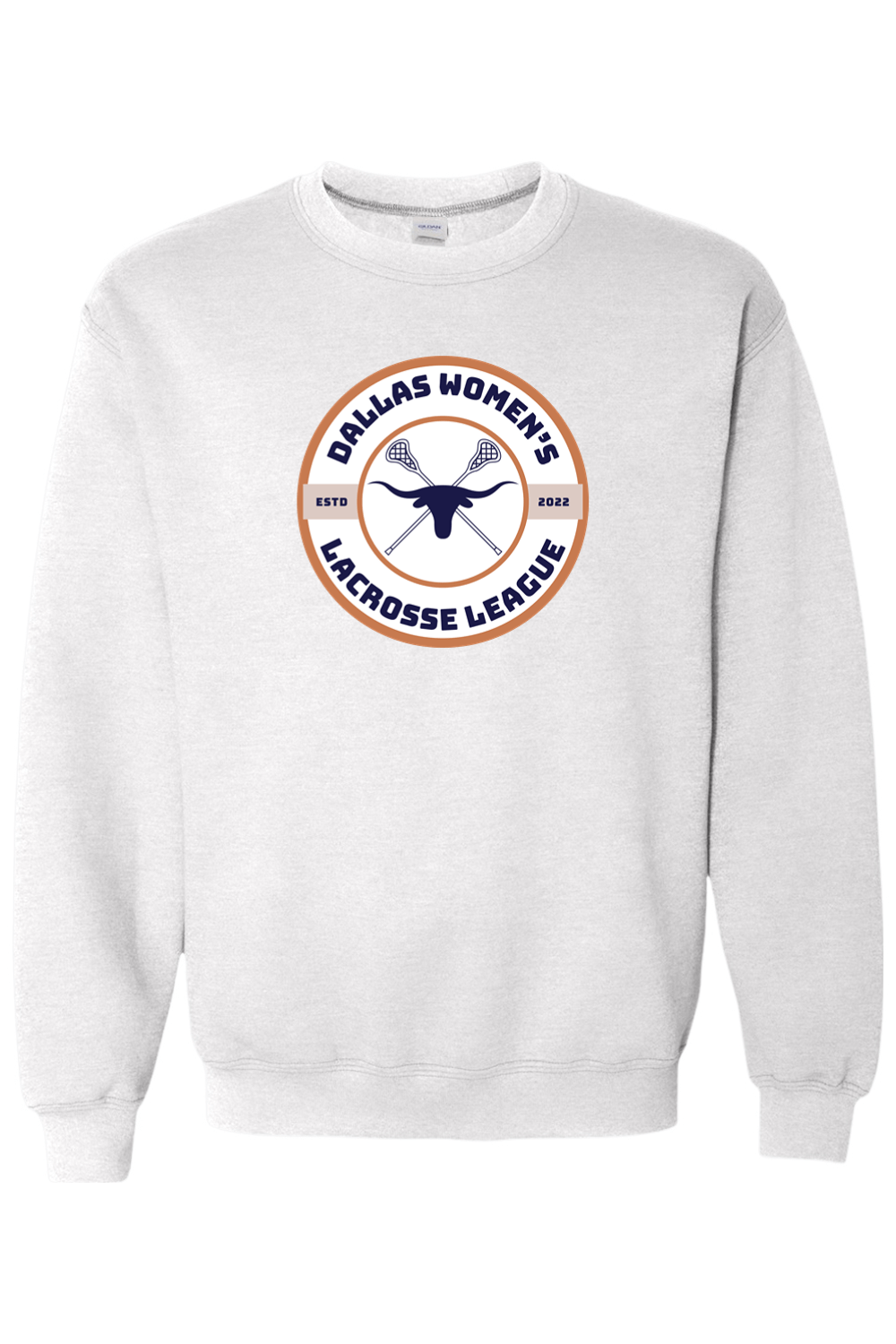 Dallas Womens Lacrosse Adult Heavyweight Sweatshirt Signature Lacrosse