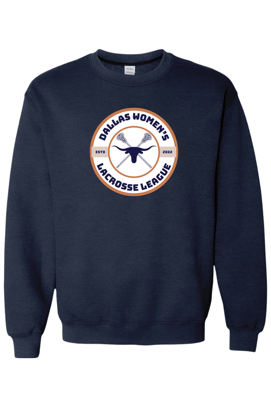 Dallas Womens Lacrosse Adult Heavyweight Sweatshirt Signature Lacrosse