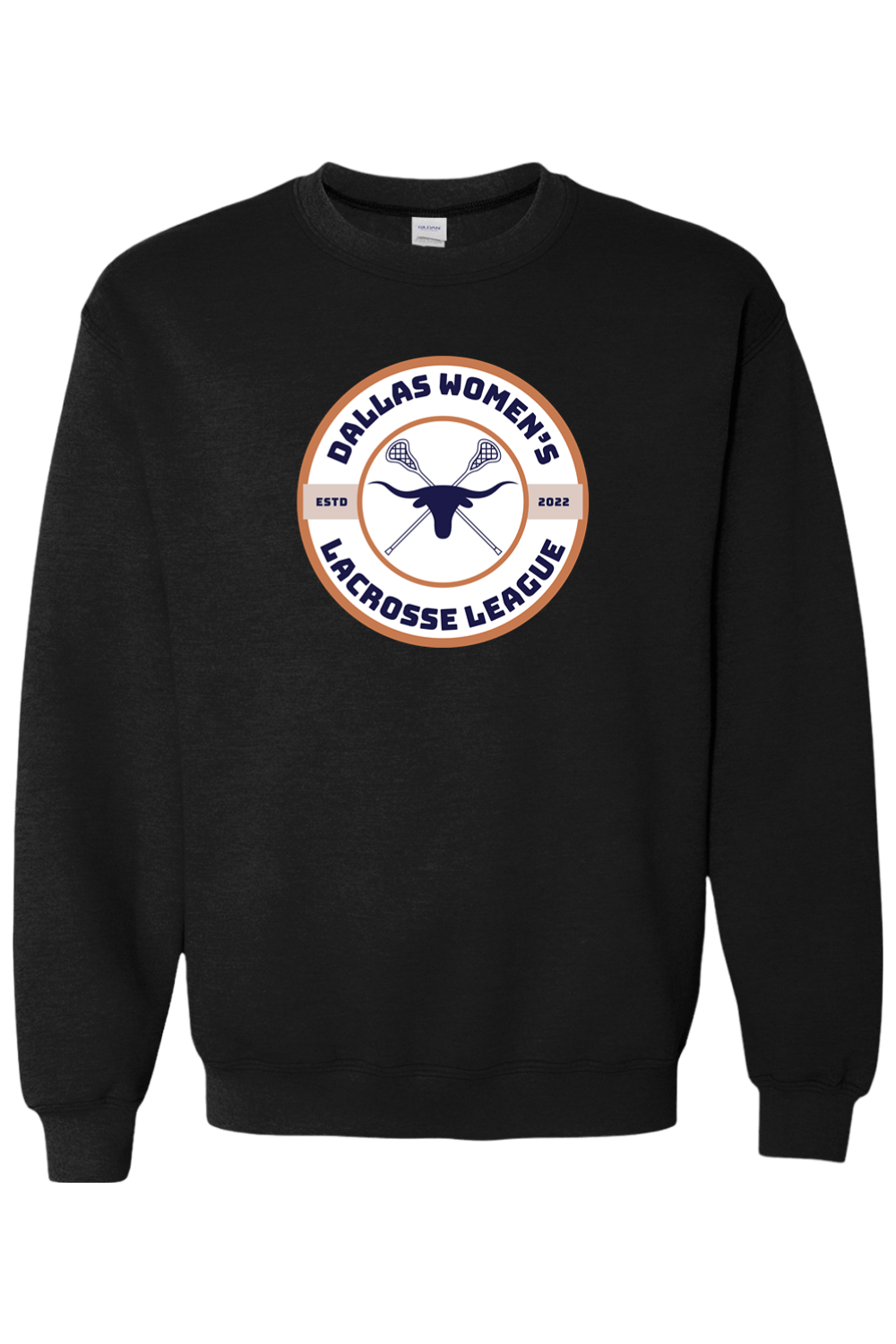 Dallas Womens Lacrosse Adult Heavyweight Sweatshirt Signature Lacrosse