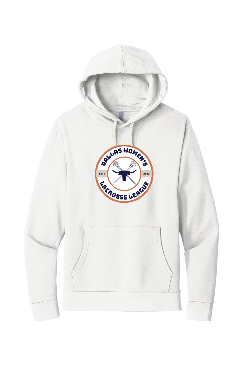 Dallas Womens Lacrosse Adult Premium Lightweight Hoodie Signature Lacrosse