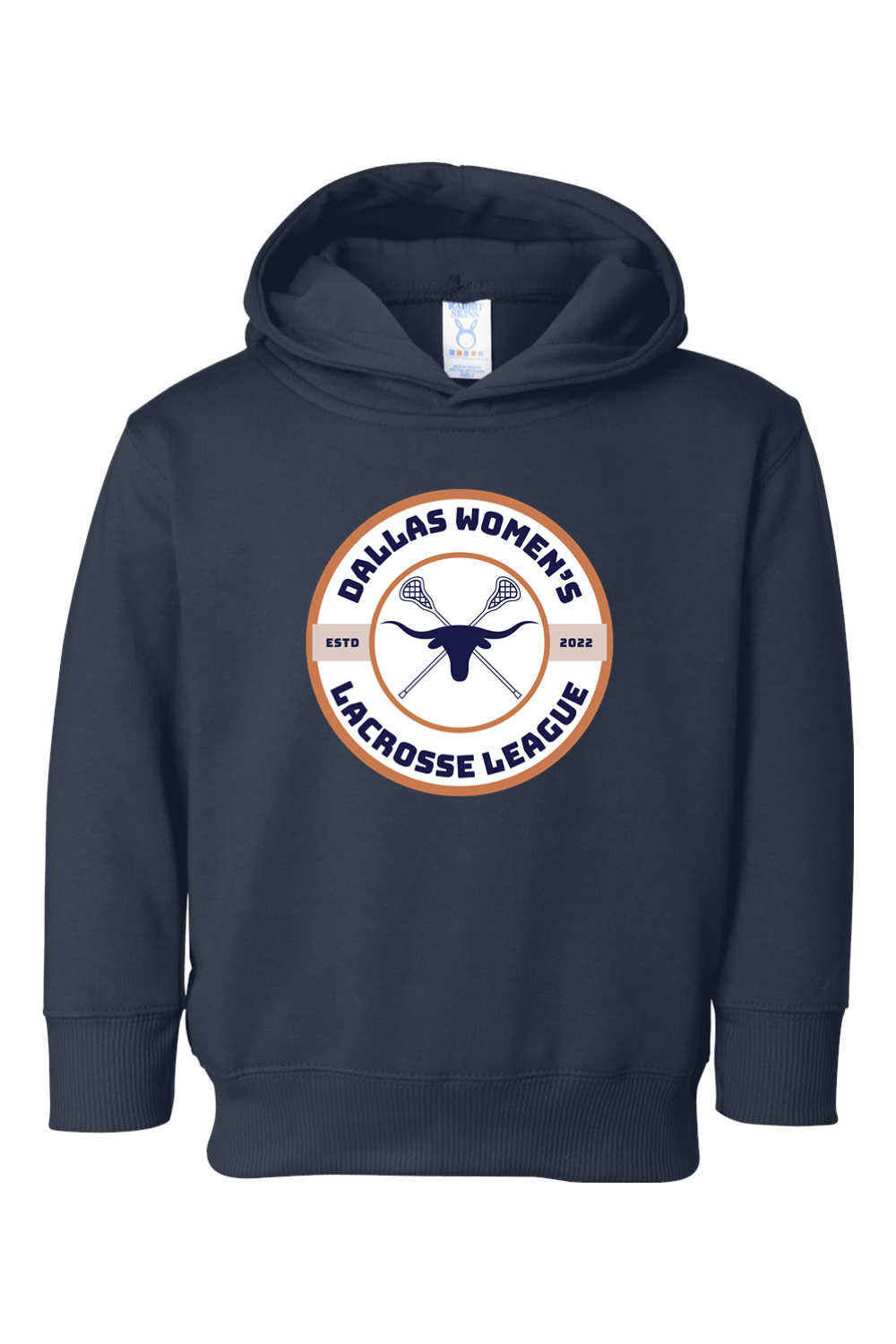 Dallas Womens Lacrosse Toddler Fleece Hoodie Signature Lacrosse