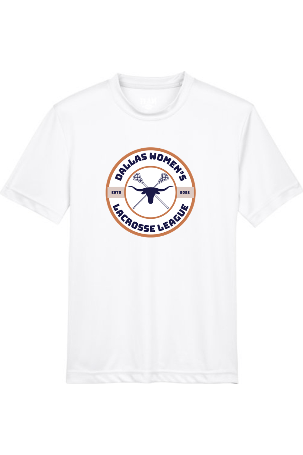 Dallas Womens Lacrosse Youth Athletic T-Shirt Signature Lacrosse