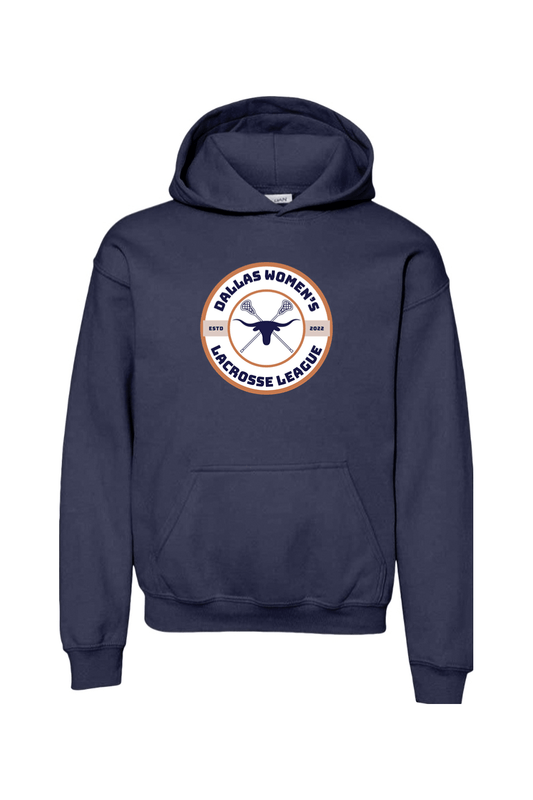 Dallas Womens Lacrosse Youth Hoodie Signature Lacrosse