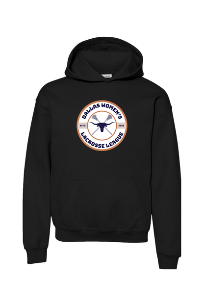 Dallas Womens Lacrosse Youth Hoodie Signature Lacrosse