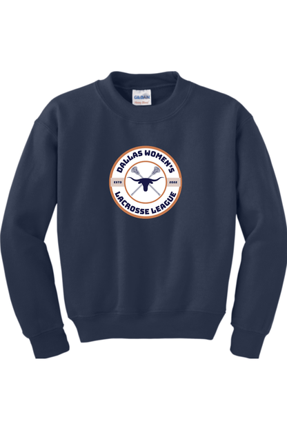 Dallas Womens Lacrosse Youth Sweatshirt Signature Lacrosse