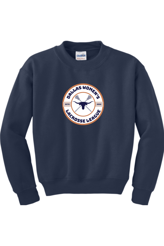 Dallas Womens Lacrosse Youth Sweatshirt Signature Lacrosse