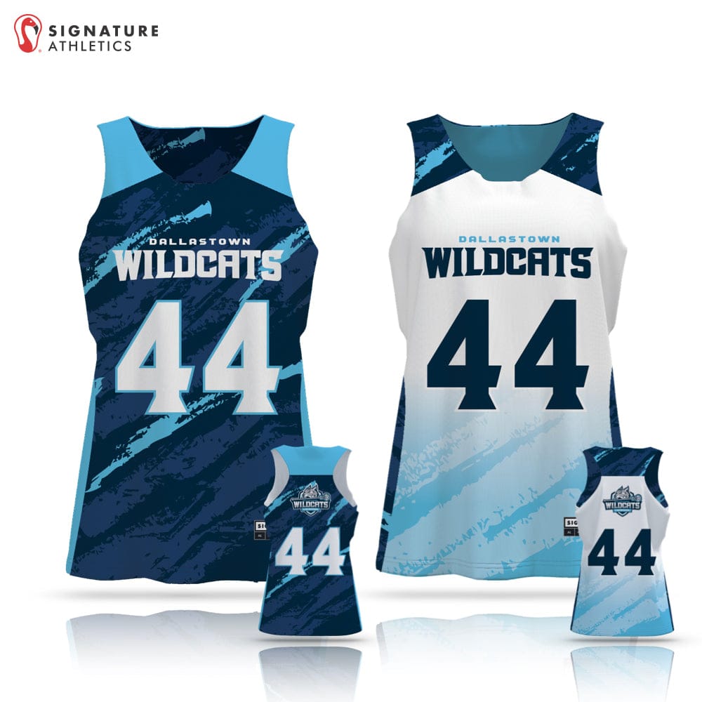 Dallastown Wildcats Required Reversible Game Pinnie Signature Lacrosse