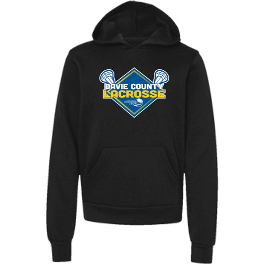 Davie County Lacrosse Premium Youth Hoodie Signature Lacrosse